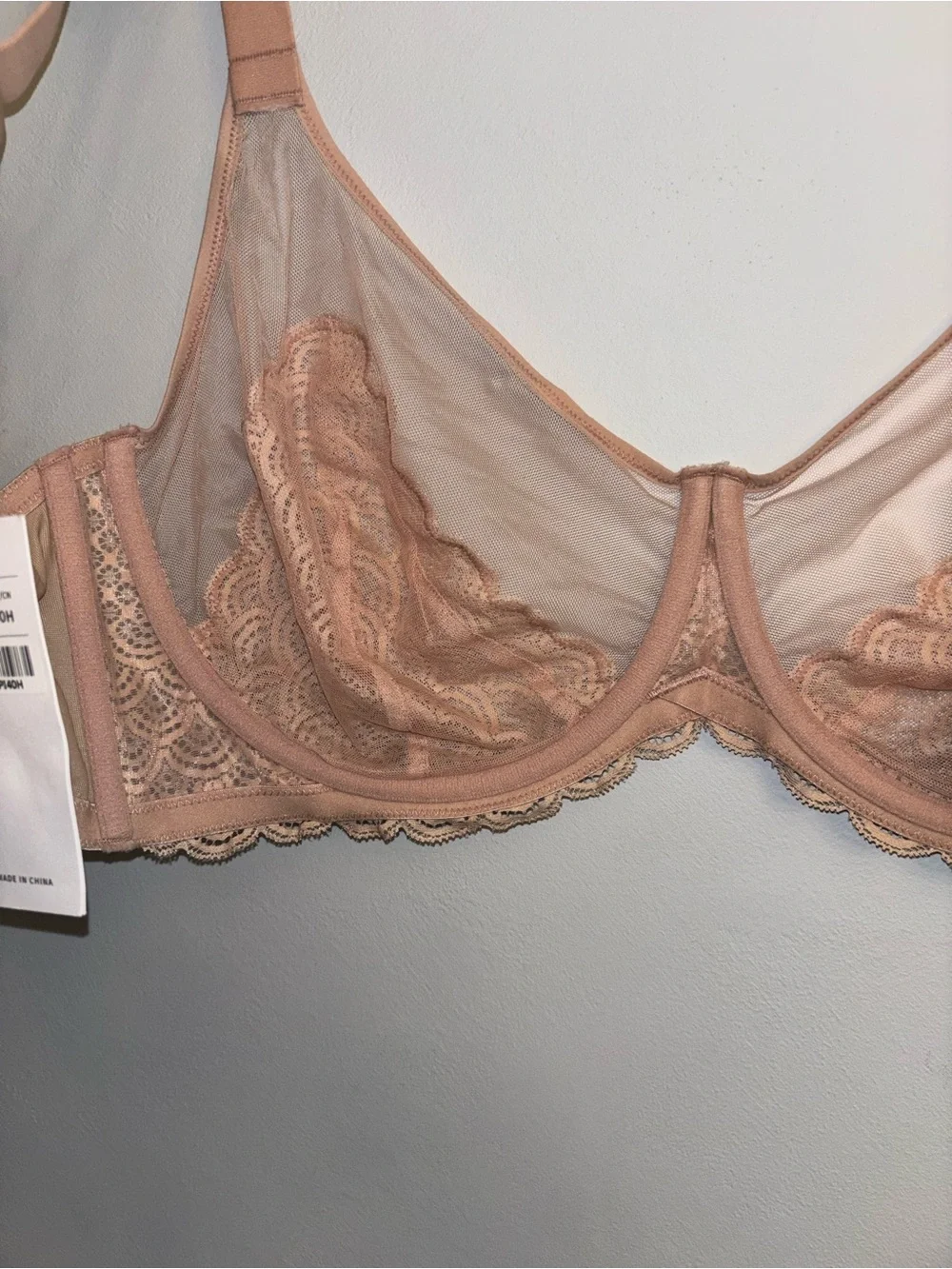 NWT HSIA Unlined Bra - size 40H - Picture 7 of 8
